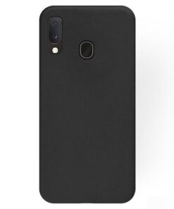 Husa telefon Silicon Samsung A20S A207F/DS Matte Black