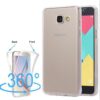 Husa Silicon Samsung A5 2017 A520 Clear Ultra Thin Fata+Spate - imagine 7