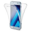 Husa Silicon Samsung A5 2017 A520 Clear Ultra Thin Fata+Spate - imagine 4