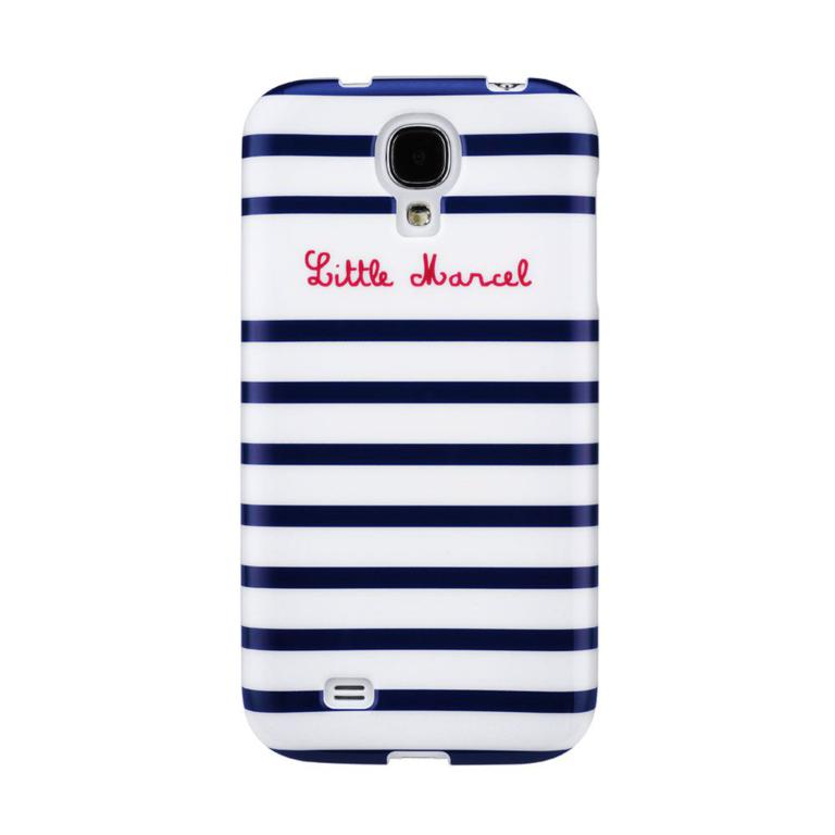 Husa Telefon Plastic Samsung S4 i9500 White&Stripes Little Marcel - Image 3