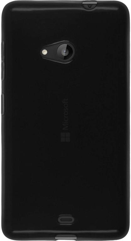 Husa Telefon Silicon Microsoft Lumia 535 Black - Image 2