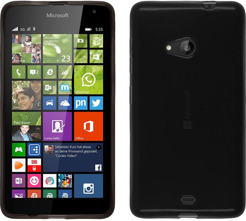 Husa Telefon Silicon Microsoft Lumia 535 Black - Image 3