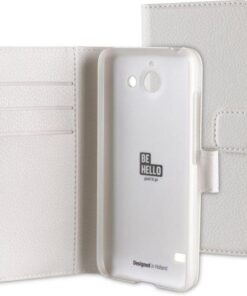 Husa Telefon Wallet Book Huawei Ascend y550 White BeHello