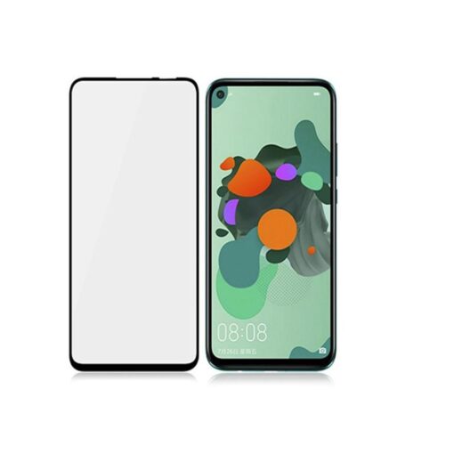 Folie Sticla Tempered Glass Huawei Mate 30 Lite Huawei Nova 5i Pro 4D/5D Full Glue Fullcover Black - Image 4