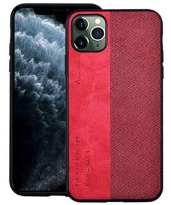 Husa Telefon Plastic iPhone 11 Pro 5.8 Textil