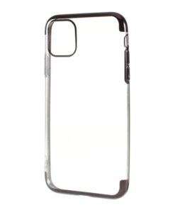 Husa Telefon Silicon iPhone 11 Pro Max 6.5 Black Electroplacat