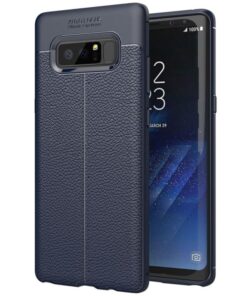 Husa Telefon Silicon Samsung Note 8 n950 LitChi Blue