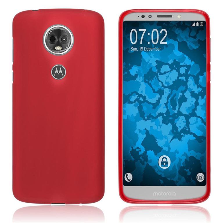 Husa Motorola Moto G6 Play Silicon Rosu - Image 2