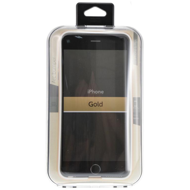 Husa Telefon Silicon Bumper iPhone 6 Plus iPhone 6S Plus Gold - Image 4