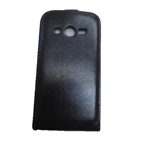 Husa Telefon Flip Vertical Samsung Galaxy Mega 5.8 i9150 Black - Image 2