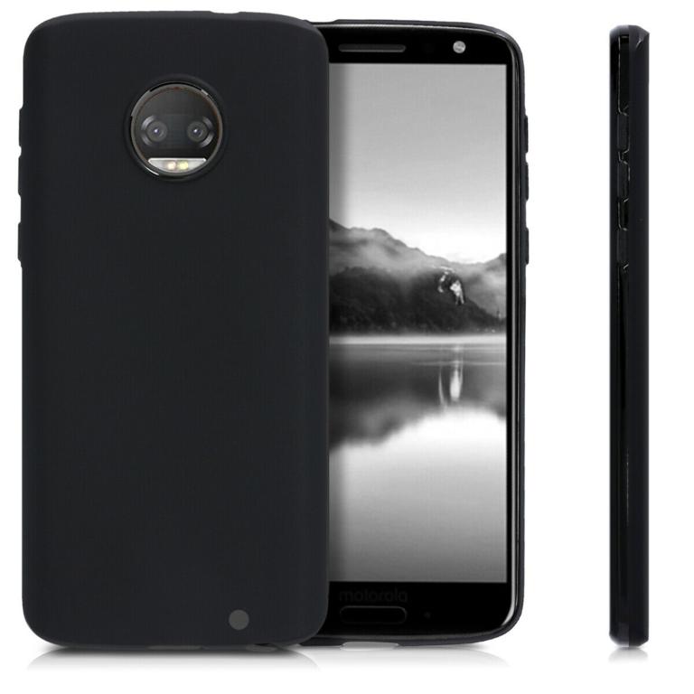 Husa Motorola Moto G6 Silicon Negru - Image 2