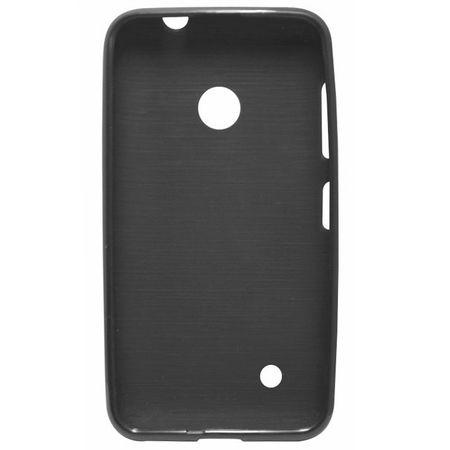 Husa Telefon Silicon Nokia Lumia 530 Black - Image 3