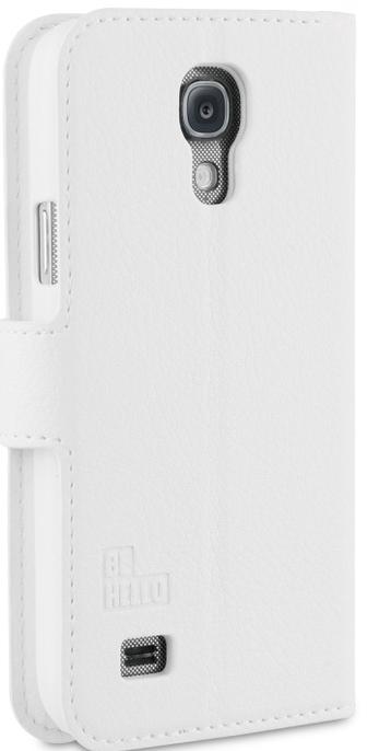 Husa Wallet Book Samsung S4 Mini i9190 White BeHello - imagine 3