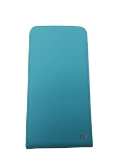 Husa Flip Vertical Samsung S5 g900 Light blue Oxo