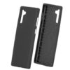 Husa Samsung Galaxy Note 10 n970 Silicon+Plastic Antisoc Triangle Negru - imagine 5