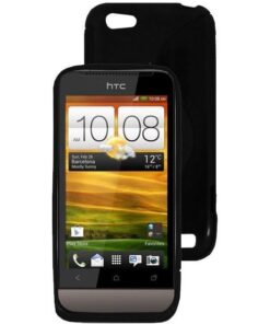Husa Telefon Silicon HTC One V Black