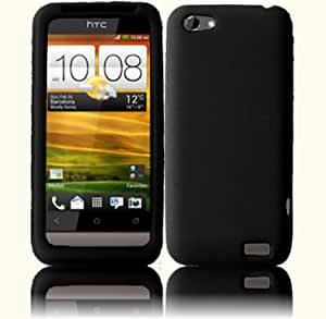 Husa Telefon Silicon HTC One V Black - Image 3