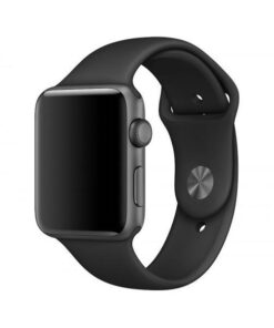 Curea Bratara Silicon Watch 38mm 40mm 41mm Negru