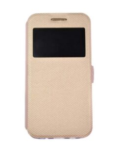 Husa Telefon Flip Book s-view LG G4 Gold