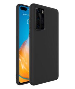 Husa telefon Silicon Huawei P40 Matte Black