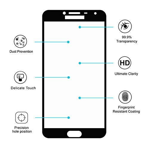 Folie Sticla Tempered Glass Samsung J4 2018 j400 full glue 2.5D gold fullcover - Image 5