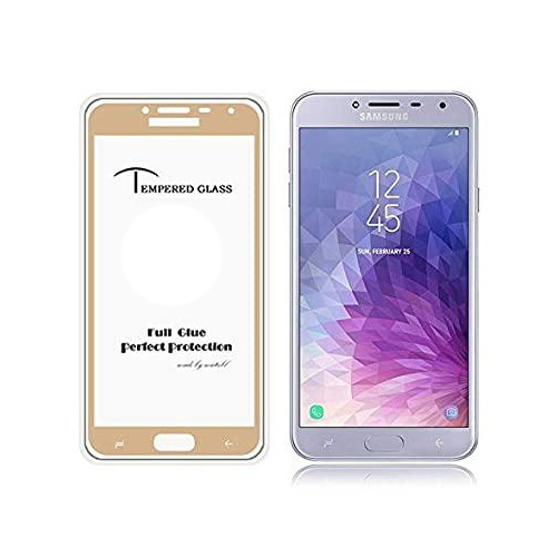 Folie Sticla Tempered Glass Samsung J4 2018 j400 full glue 2.5D gold fullcover - Image 4