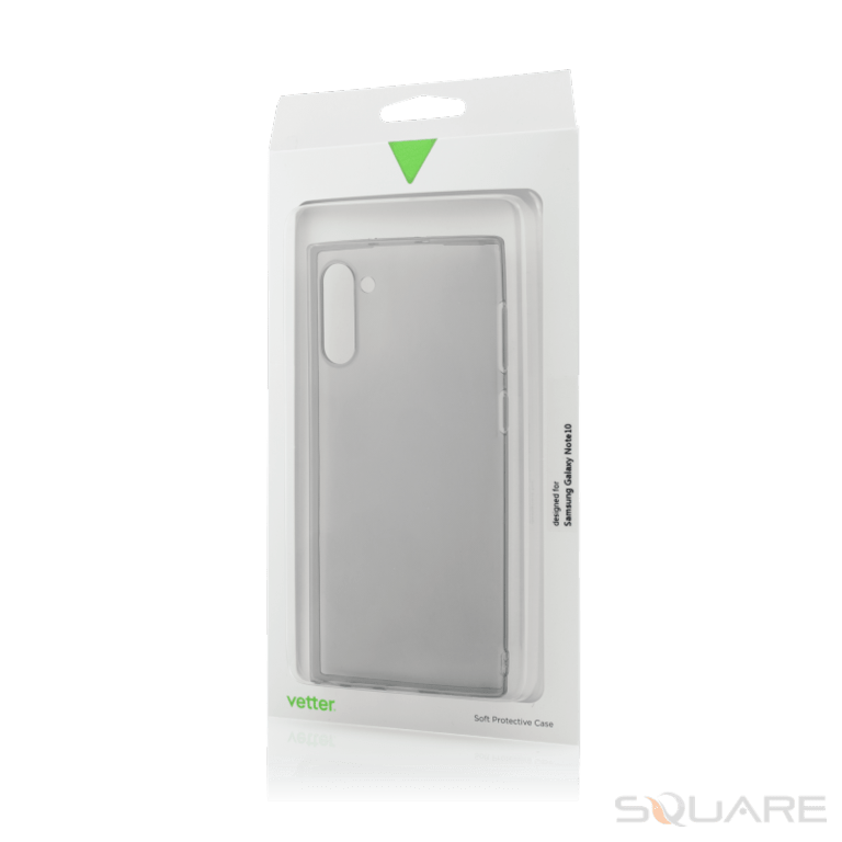 Husa Samsung Note 10 n970 Silicon Ultra Slim Soft Touch Vetter Gri Transparenta