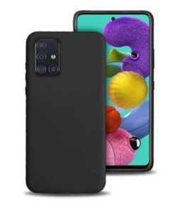 Husa Silicon Samsung A51 a515 Matte Black