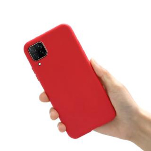Husa Telefon Silicon Huawei P40 Lite Matte Red - Image 3