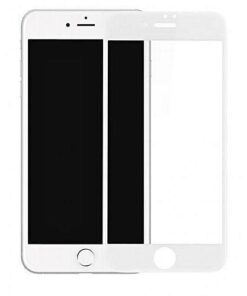 Folie Sticla Tempered Glass iPhone 6 6s White 4D/5D full glue Fullcover