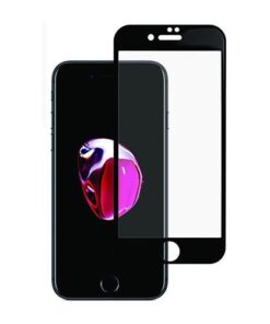 Folie Sticla Tempered Glass iPhone 7+ iPhone 8+ Black 4D/5D full glue Fullcover
