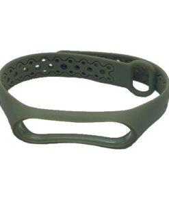 Curea Bratara Silicon Fitness Xiaomi Mi Band 3 Xiaomi Mi Band 4 Grid Kaki