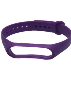 Curea Bratara Silicon Fitness Xiaomi Mi Band 3 Xiaomi Mi Band 4 Purple