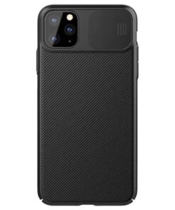 Husa telefon Silicon iPhone 11 Pro Black Camera Protection