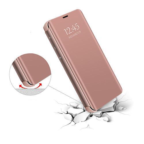 Husa Samsung S20 Ultra g988 Flip Clear View Roz - Image 5