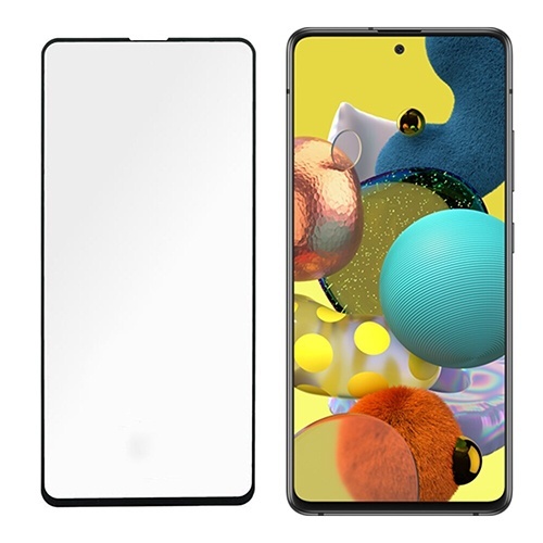 Folie Sticla Tempered Glass Samsung Galaxy A51 5G a516 2.5D Full Glue Fullcover Black - Image 3