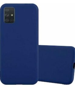 Husa Telefon Silicon Samsung Galaxy A51 a515 Matte Dark Blue