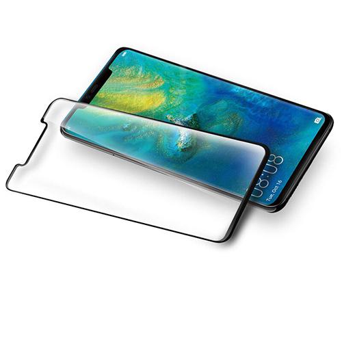 Folie Sticla Tempered Glass Huawei Mate 20 Pro 4D/5D black fullcover - Image 3
