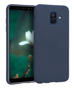 Husa telefon Plastic Samsung Galaxy A6 2018 a600 liquid dark blue