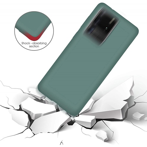 Husa Telefon Silicon Samsung Galaxy S20 Ultra g988 Liquid Dark Green - Image 5