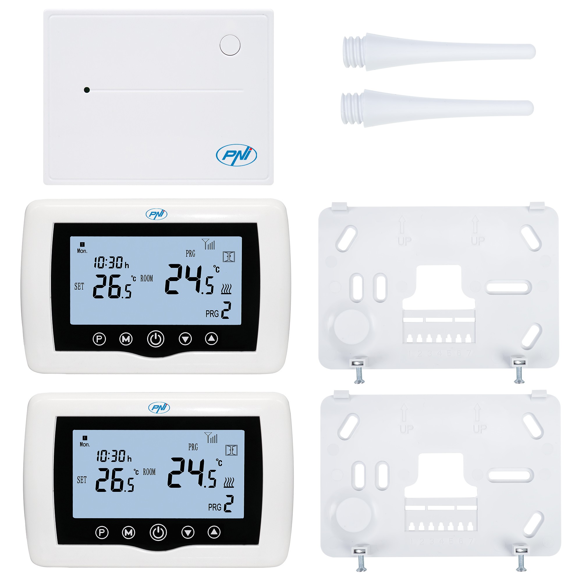 Termostat Inteligent PNI CT400 Wireless pentru Centrala Termica Control 2 zone - Image 9