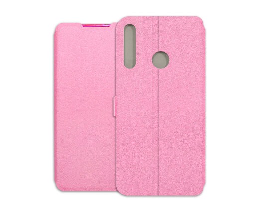Husa telefon Flip Magnet Book Huawei P40 Lite E Pink