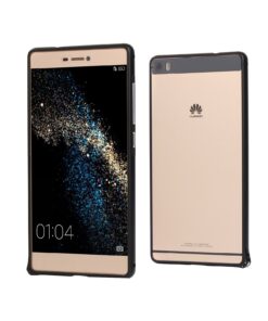 Husa Telefon Bumper Metalic Huawei P8 Black