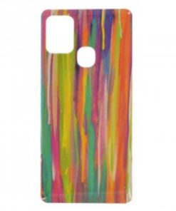 Husa telefon Plastic Huawei P40 Lite E Marble Lines Colour