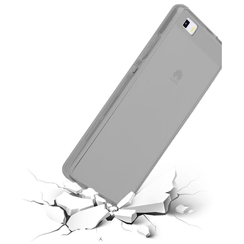 Husa Telefon Silicon Huawei P9 Clear Grey Ultra Thin - Image 4