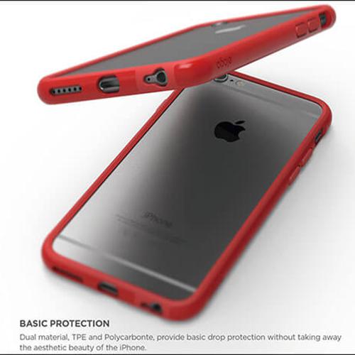 Husa telefon Bumper Silicon iPhone 6 6s red 6g bumpers - Image 3