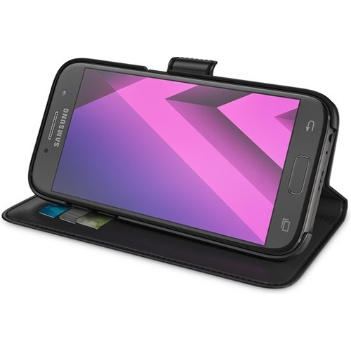 Husa Telefon Wallet Case Samsung A3 2017 a320 Black BeHello - Image 4