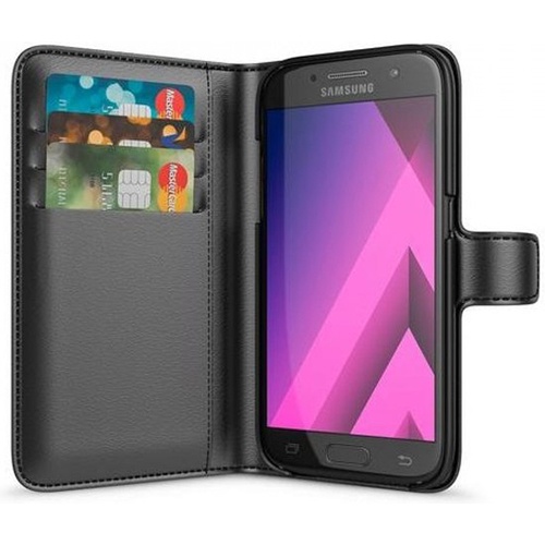 Husa Telefon Wallet Case Samsung A3 2017 a320 Black BeHello