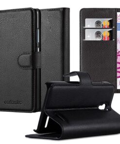 Husa Telefon Wallet book Alcatel One Touch Pop S3 black Muvit