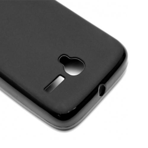 Husa Telefon Silicon Alcatel Pixi 3 Black - Image 4